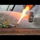 Airport Fire Truck Versus Military Flamethrower: Who Wins?